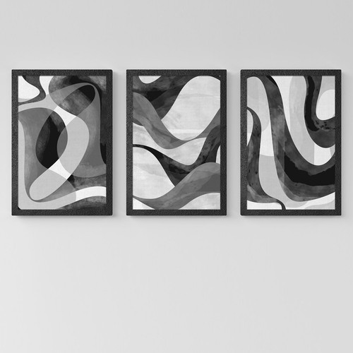 Set quadri astratti - di, 3