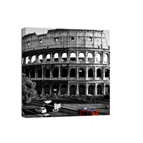 Quadri moderni quadrati città - quadri,