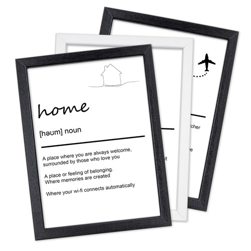 Quadro moderno con cornice - quadro,