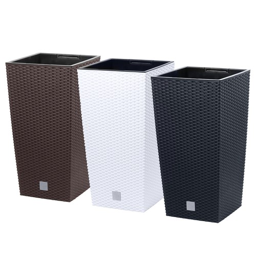 Vaso alto fioriera plastica - vaso,