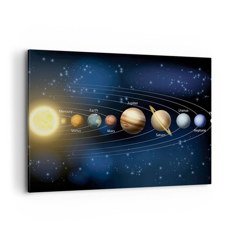 Quadro tela 100x70cm cosmo - quadro,
