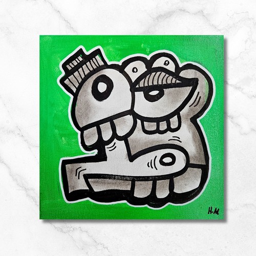 Quadro viso astratto originale