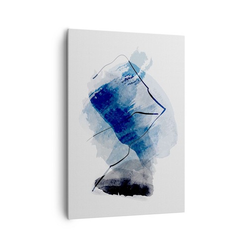 Quadro tela 70x100cm - 70x100cm, blu