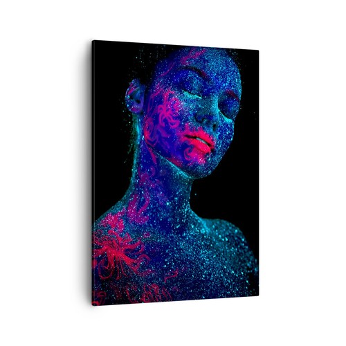 Quadro tela 50x70cm - su, donna