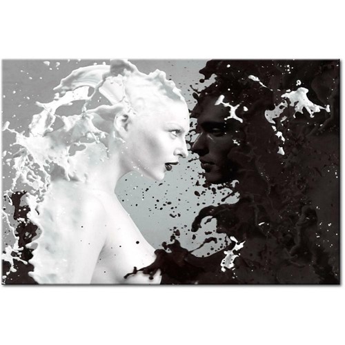 Quadro moderno 100x70 - 100x70, bacio