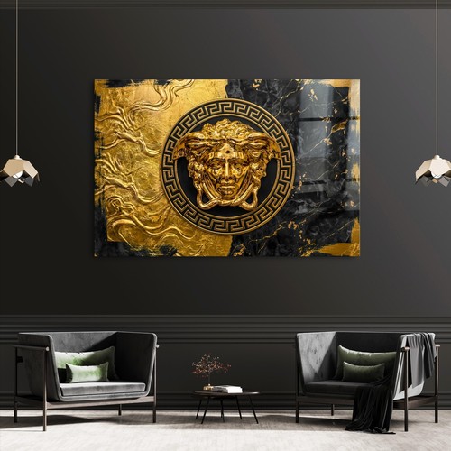Arte murale medusa - arte,