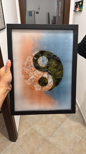 Quadro astratto moderno con
