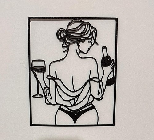 Quadro moderno una - quadro, donna