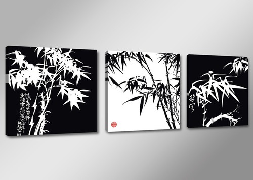 Quadro tela 150x50 3pz - quadro,
