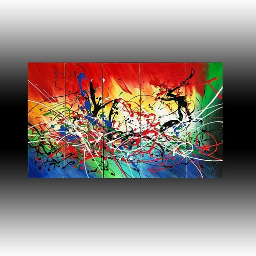 Quadro dipinto mano - quadro,