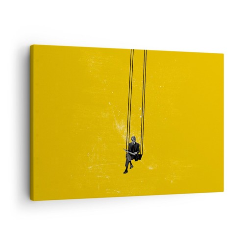 Quadro tela 70x50cm arte - su,