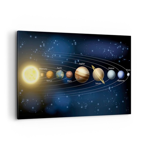 Quadro tela 120x80cm cosmo - quadro,