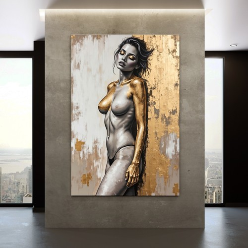 Donna nuda oro arte - nuda, oro,